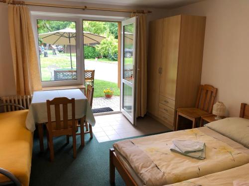 Posezení v ubytování Apartment Trojska
