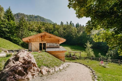 Das Gebäude in dem sich das Chalet befindet