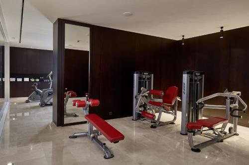 Het fitnesscentrum en/of fitnessfaciliteiten van Hotel Fernando III