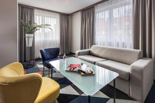 Posezení v ubytování Vulcan Hotel