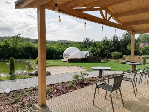 Zahrada ubytování W BAŃCE Glamping