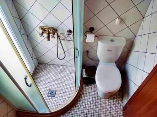 Kylpyhuone majoituspaikassa Seaside House