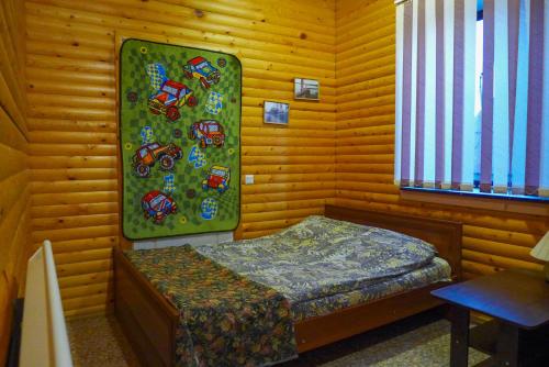 Кровать или кровати в номере Guest house Shuiskaya Chupa