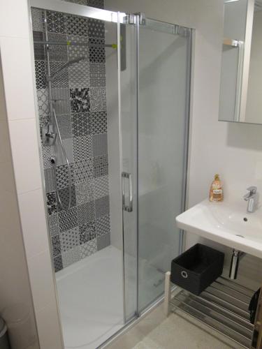Koupelna v ubytování Dolní Morava - Apartmány