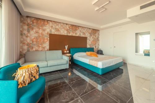 Χώρος καθιστικού στο Nautilus Hotel