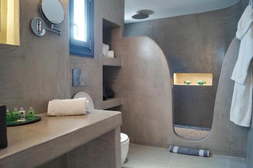 A bathroom at Santo Castello