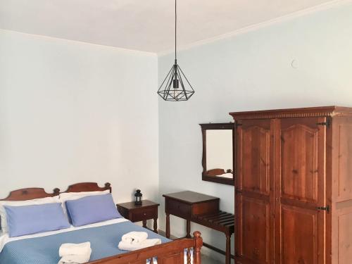 Posezení v ubytování Fistiki Rooms #6,7