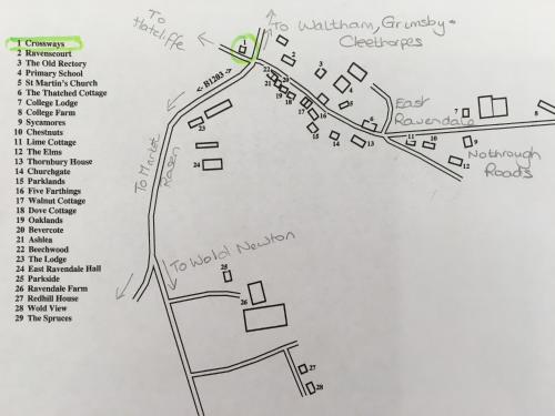 Plan de l'établissement Crossways Self-Catering Cottage - Self Contained