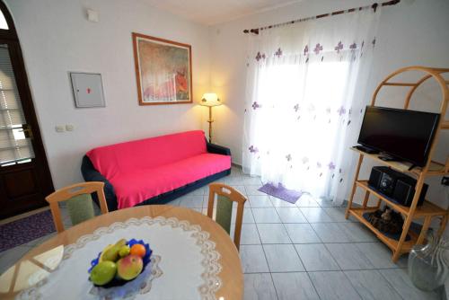 Ένα ή περισσότερα κρεβάτια σε δωμάτιο στο Apartment Zena