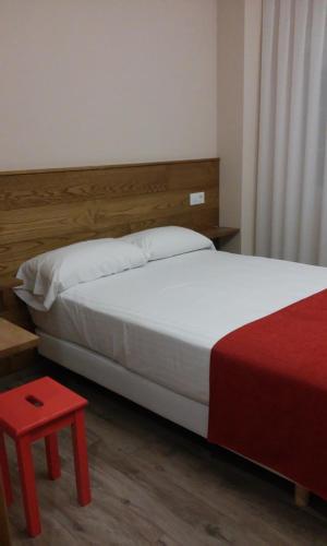 Postel nebo postele na pokoji v ubytování Fragas da Canteira Hotel Rural