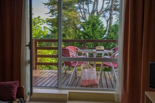 Balkon atau teras di Apartamentos Mar Comillas