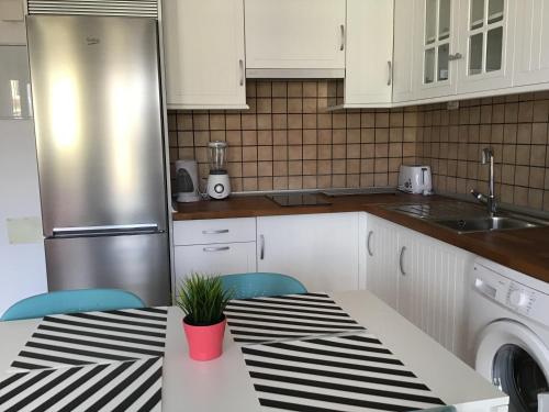 Køkken eller tekøkken på Baja Larga