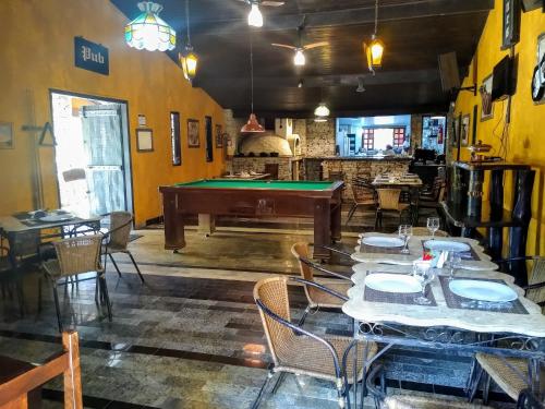 Restoran atau tempat lain untuk makan di Pousada Villa das Pedras