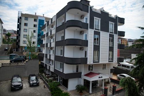 Gedung tempat aparthotel berlokasi