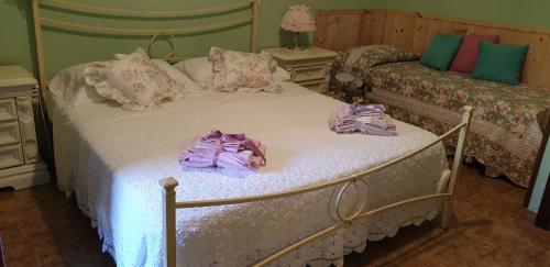 Кровать или кровати в номере Bargoncello