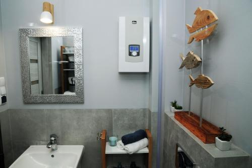 Kúpeľňa v ubytovaní Blue Grey Atelier