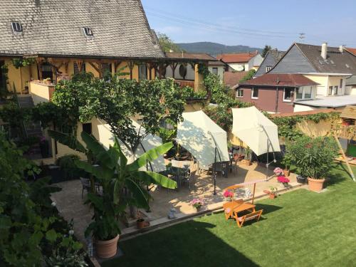 Zahrada ubytování Bed and Breakfast - Rheingauer Hof
