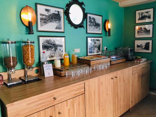 Drinks på Grand Hotel Moriaz