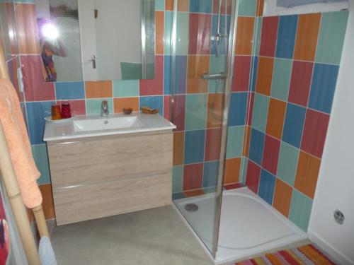 Gîte "Chante' Relle" tesisinde bir banyo