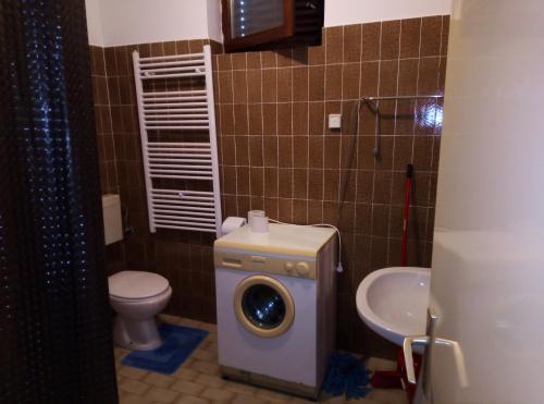 Koupelna v ubytování Apartments Placovici
