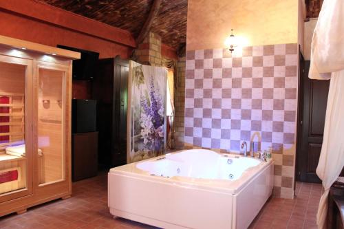 Koupelna v ubytování Hotel Il Feudo Dei Pierleoni