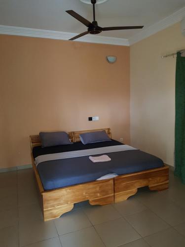 מיטה או מיטות בחדר ב-Hotel Belair KAFLAND