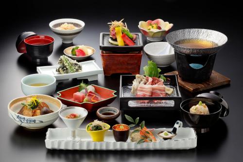 Φαγητό σε αυτό το ryokan ή κάπου εκεί κοντά