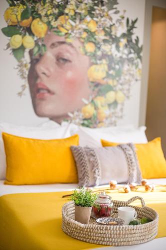 Posezení v ubytování Artree Suites