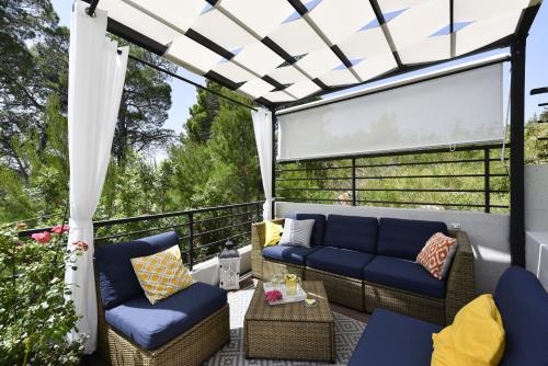 Χώρος καθιστικού στο Villa Mirta ZadarVillas