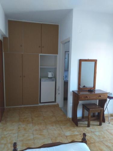 Kuchyň nebo kuchyňský kout v ubytování SAM΄S ROOMS