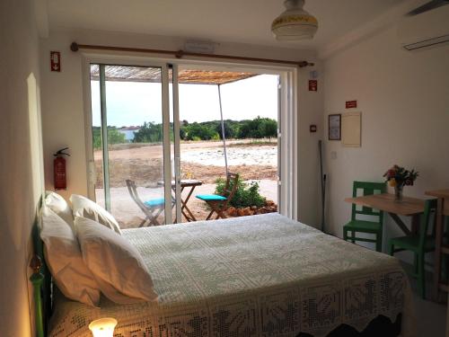 Ένα ή περισσότερα κρεβάτια σε δωμάτιο στο Quinta do Maranhão