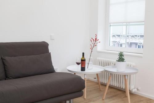 Χώρος καθιστικού στο Boardinghouse s' Johanner