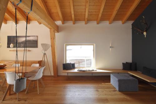 TV a/nebo společenská místnost v ubytování Loft7