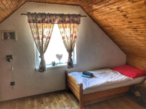 Postel nebo postele na pokoji v ubytování Privát Dalibor