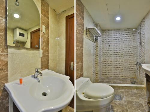 A bathroom at Khobar Palace Hotel