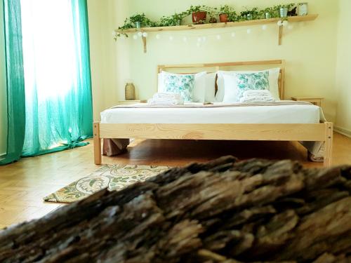 Katil atau katil-katil dalam bilik di Green Element Guesthouse
