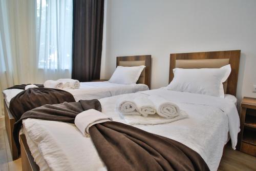 Cama o camas de una habitación en Chveni Qalaqi
