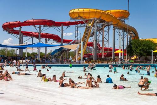 Un aquapark la sau în apropiere de această casă de vacanță