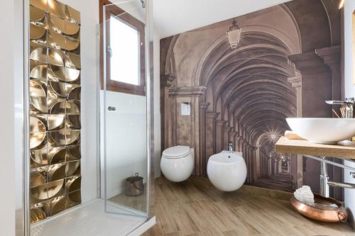 Villa Dama luxury tesisinde bir banyo