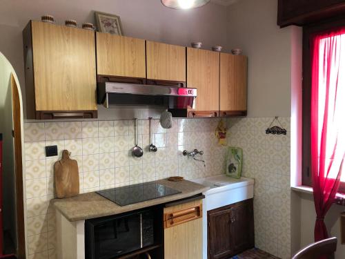 A kitchen or kitchenette at Da Duccio e Maria