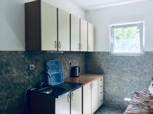 Kuchyň nebo kuchyňský kout v ubytování DK Apartmani