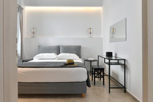 Posteľ alebo postele v izbe v ubytovaní Harmony Apartments
