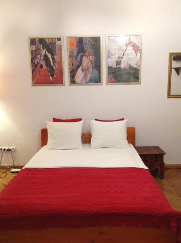 Postel nebo postele na pokoji v ubytování Apartament Berko