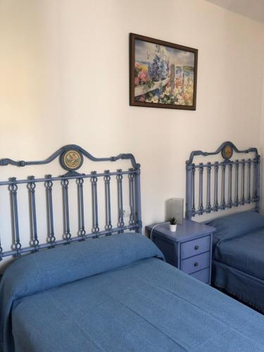 Posteľ alebo postele v izbe v ubytovaní Casa Rural Valverde 6