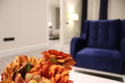 Ruang duduk di DES'OTEL