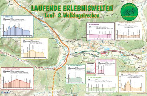 a map of the lucius earthquake epidemiologist lab and walkership at Hotel Landhaus Lungau in Sankt Michael im Lungau