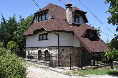 a house shaped like a house at Villa Serz in Bitola