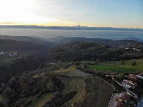 Vista aerea di Villa Belvedere
