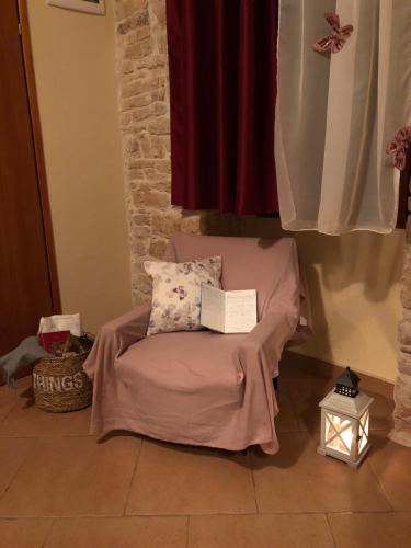Postel nebo postele na pokoji v ubytování Teta Jana