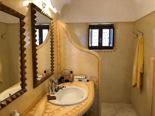 Kúpeľňa v ubytovaní Dammuso Gaetani